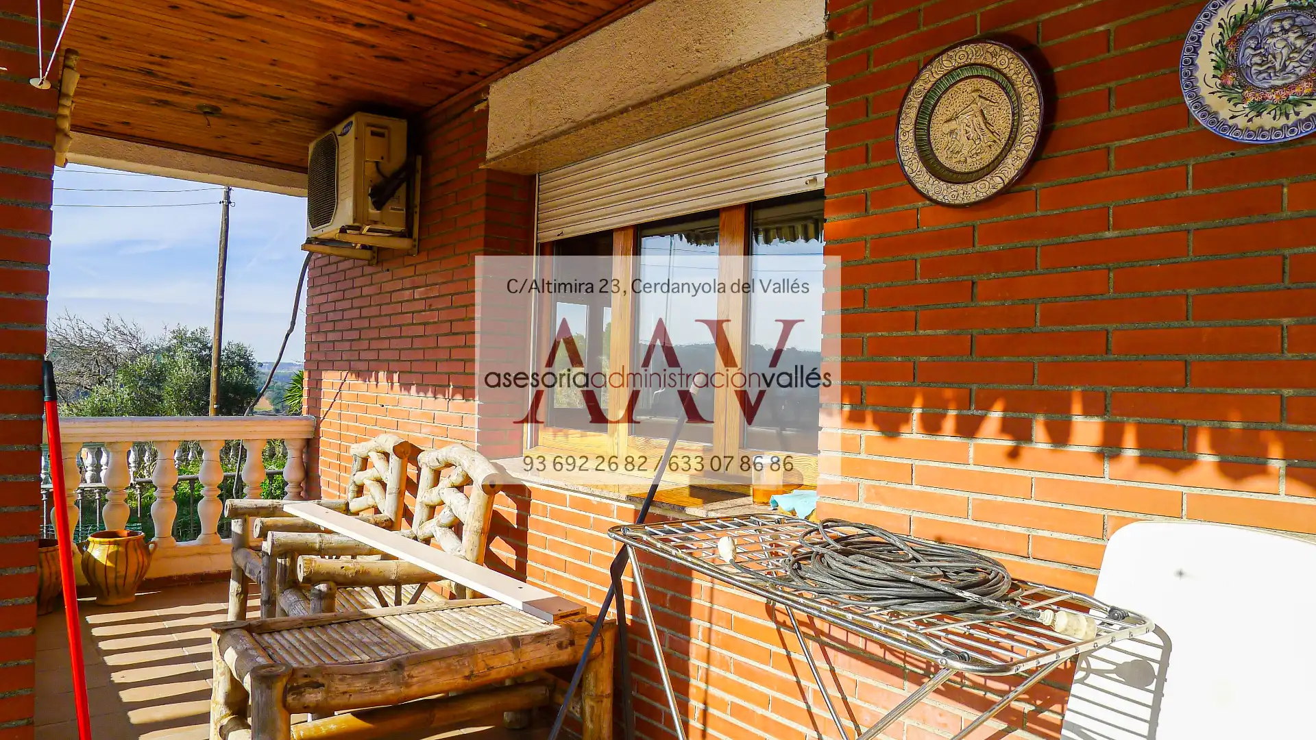 Terrassa de Casa o xalet en venda en Cerdanyola del Vallès amb Aire condicionat, Calefacció i Jardí privat