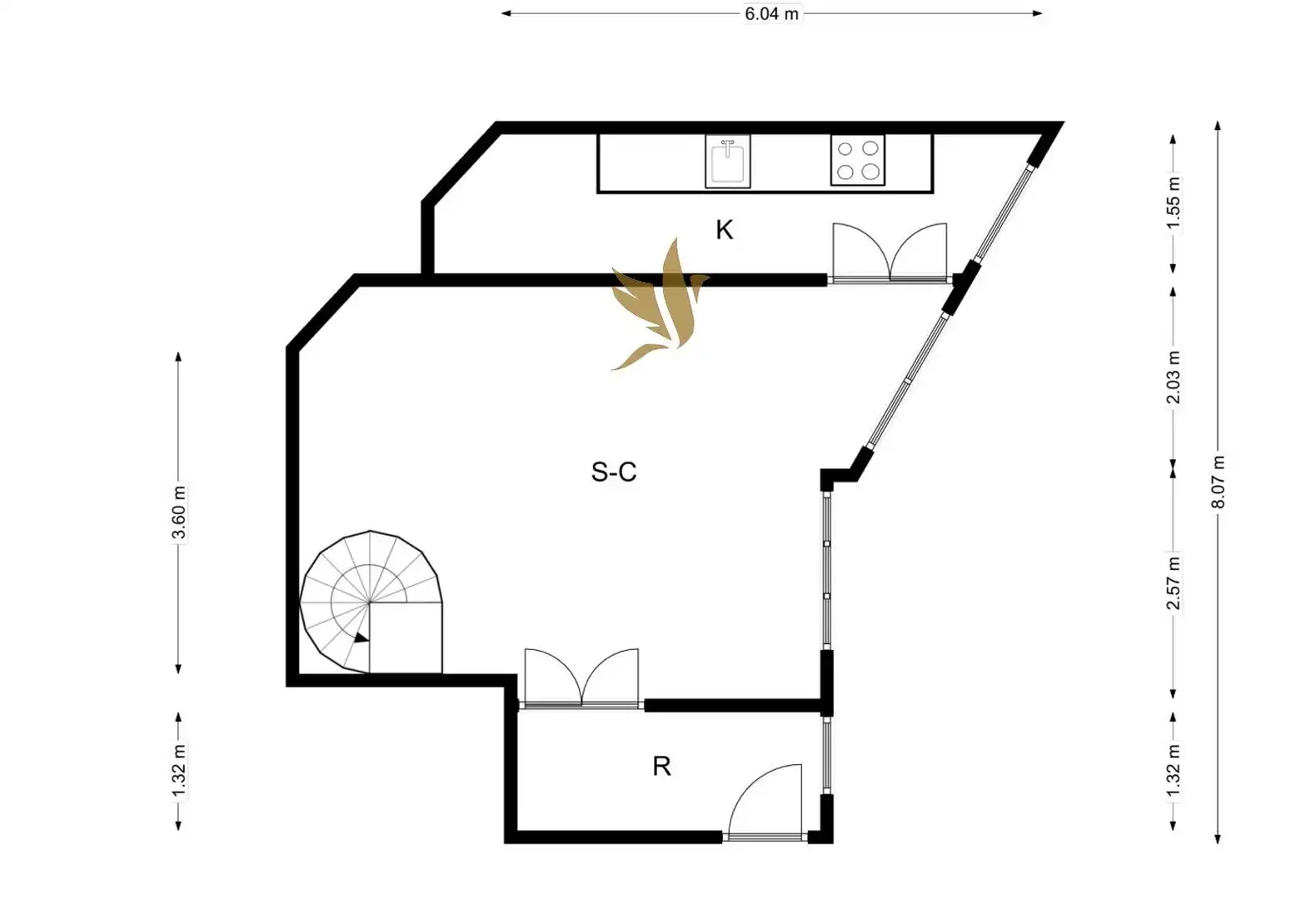 Dúplex en venta en Barcelona con Calefacción