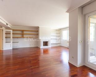 Living room of Apartment to rent in Pozuelo de Alarcón  with Air Conditioner, Heating and Parquet flooring