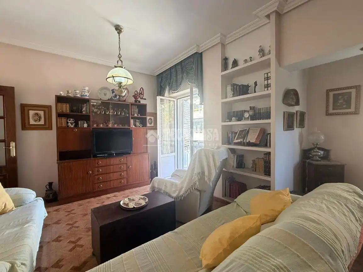 Sala de estar de Piso en venta en Alicante / Alacant con Balcón