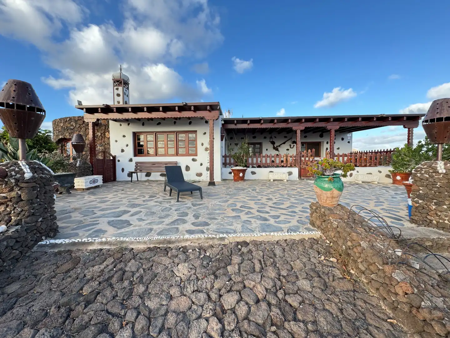 Außenansicht von Country house zum Verkauf in Tías mit Privatgarten, Terrasse und Möbliert