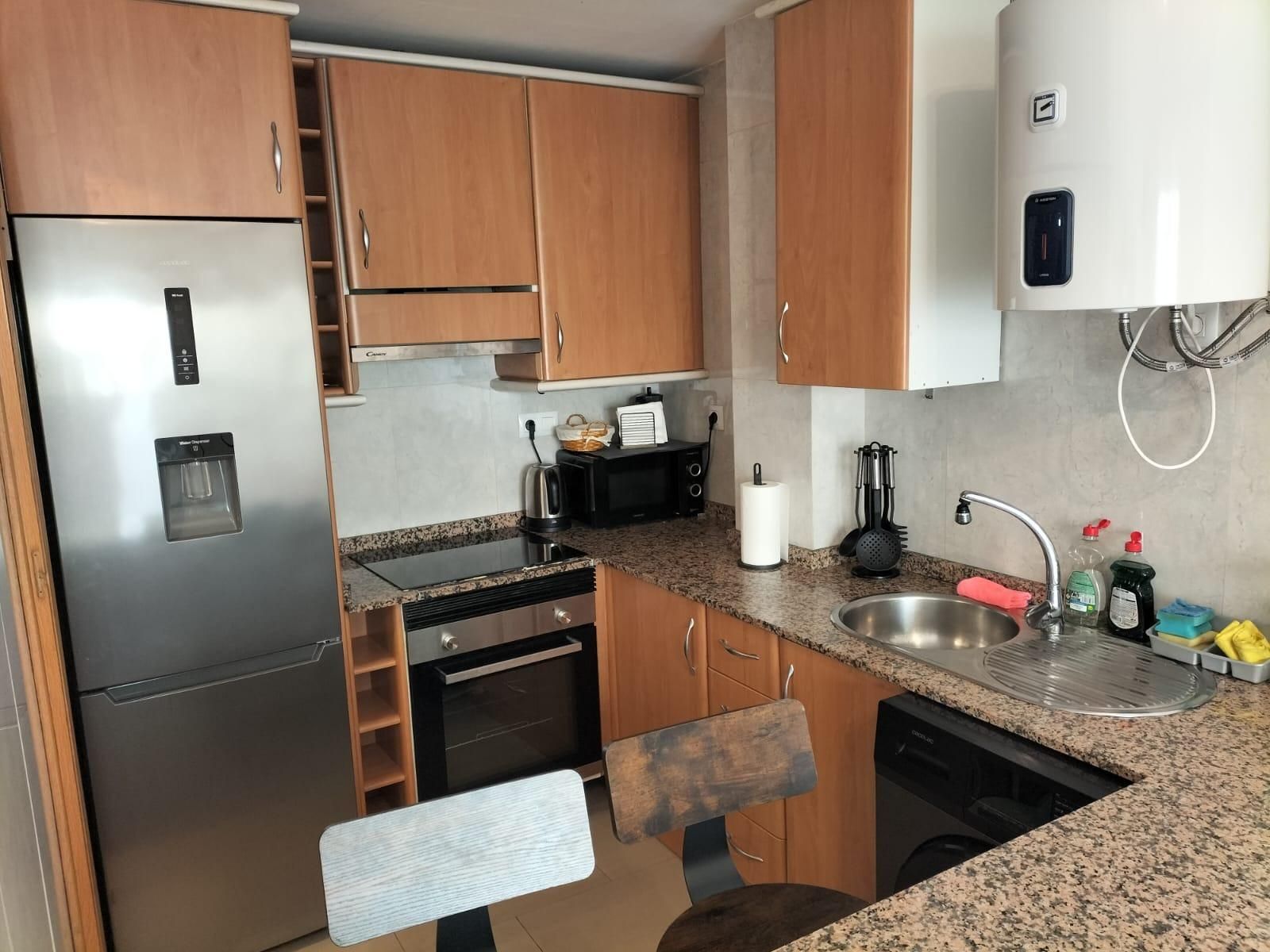 Kitchen of Apartment for sale in Garrucha  with Furnished and Balcony