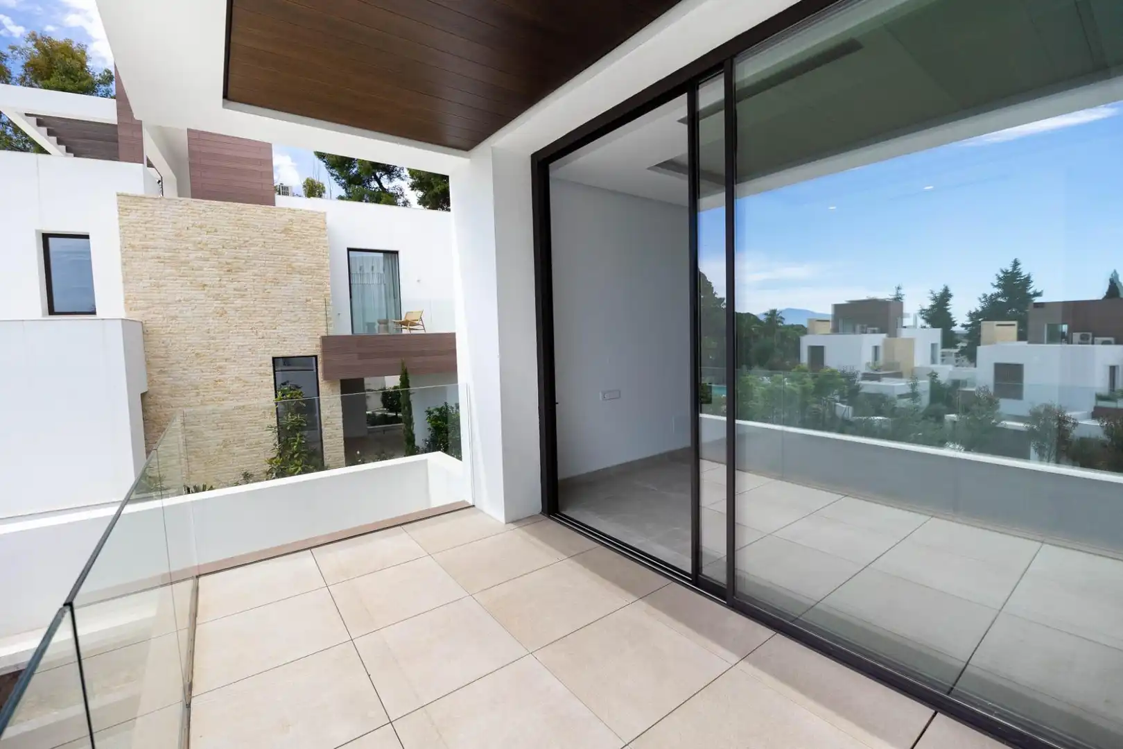 Terraza de Casa o chalet en venta en Marbella con Aire acondicionado, Jardín privado y Terraza