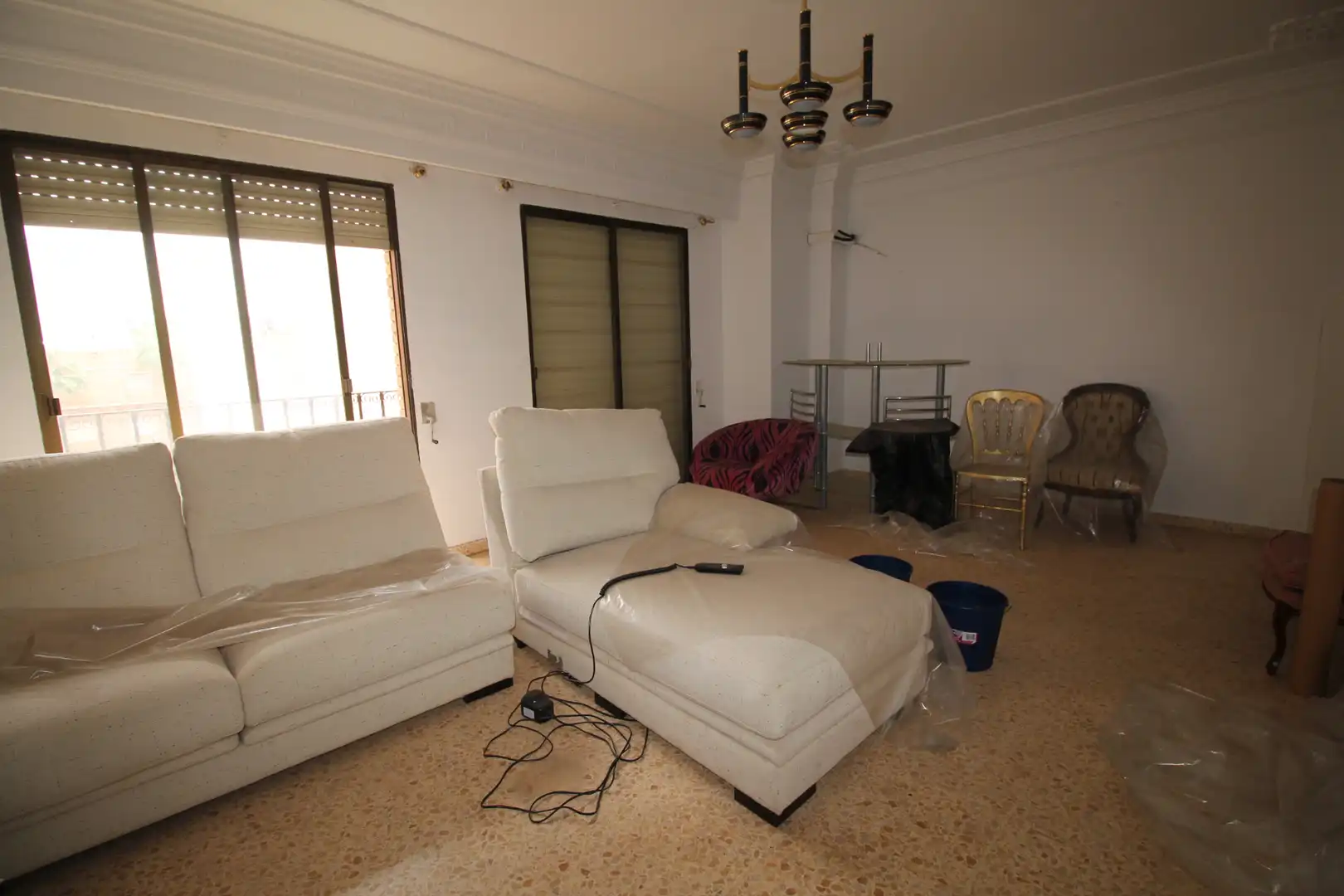 Sala de estar de Piso en venta en Carlet con Aire acondicionado, Horno y Balcón
