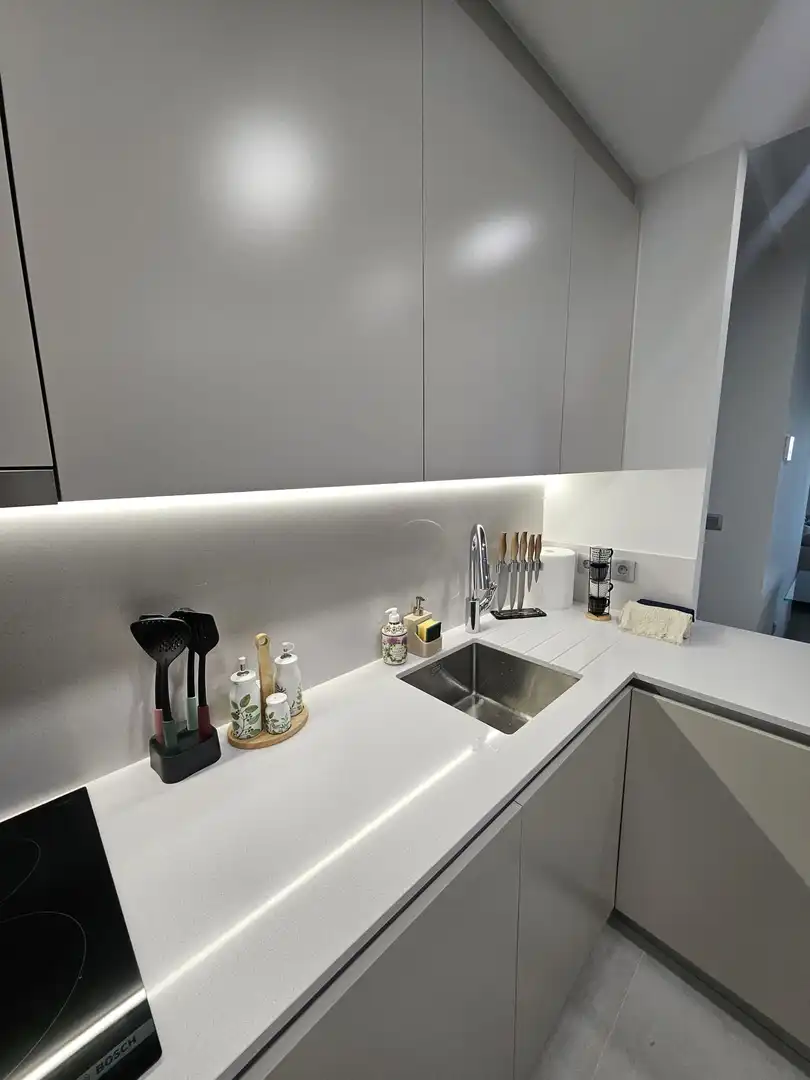 Cocina de Apartamento en venta en Benidorm con Aire acondicionado, Calefacción y Terraza