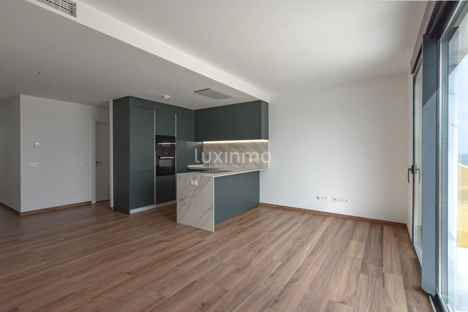 Sala d'estar de Àtic de lloguer en Marisol Park - Ortembach - Los Almendros