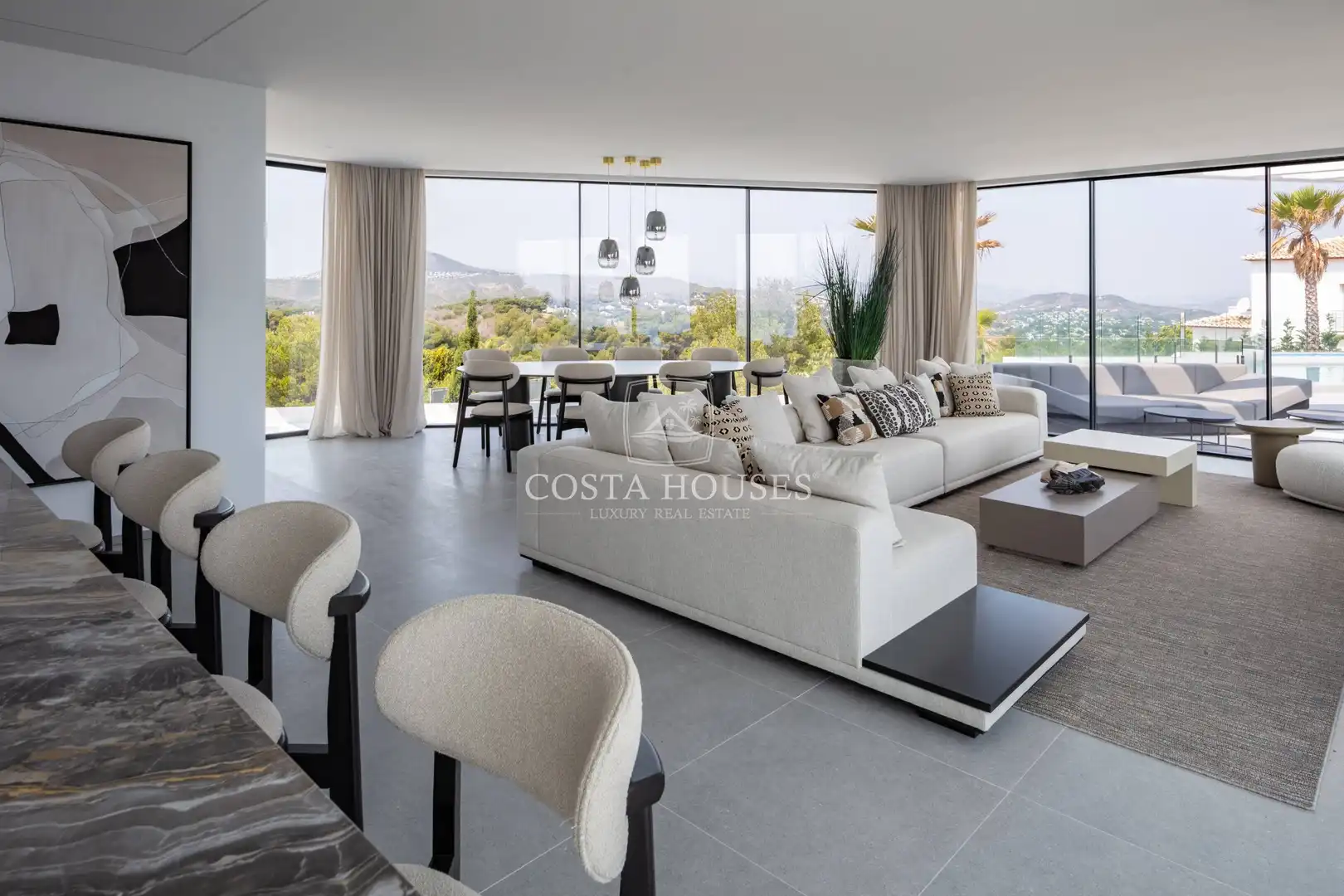 Living room of Houses for sale in Jávea / Xàbia  with Air Conditioner, Heating and Private garden