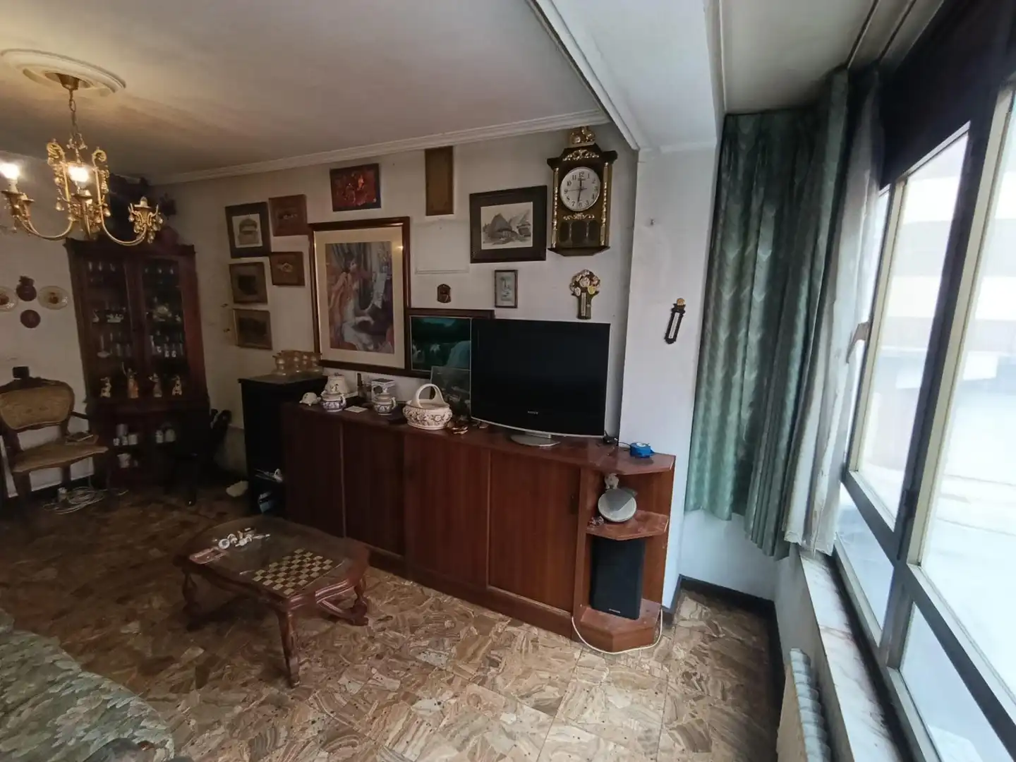 Wohnzimmer von Wohnung zum Verkauf in Langreo mit Heizung und Terrasse