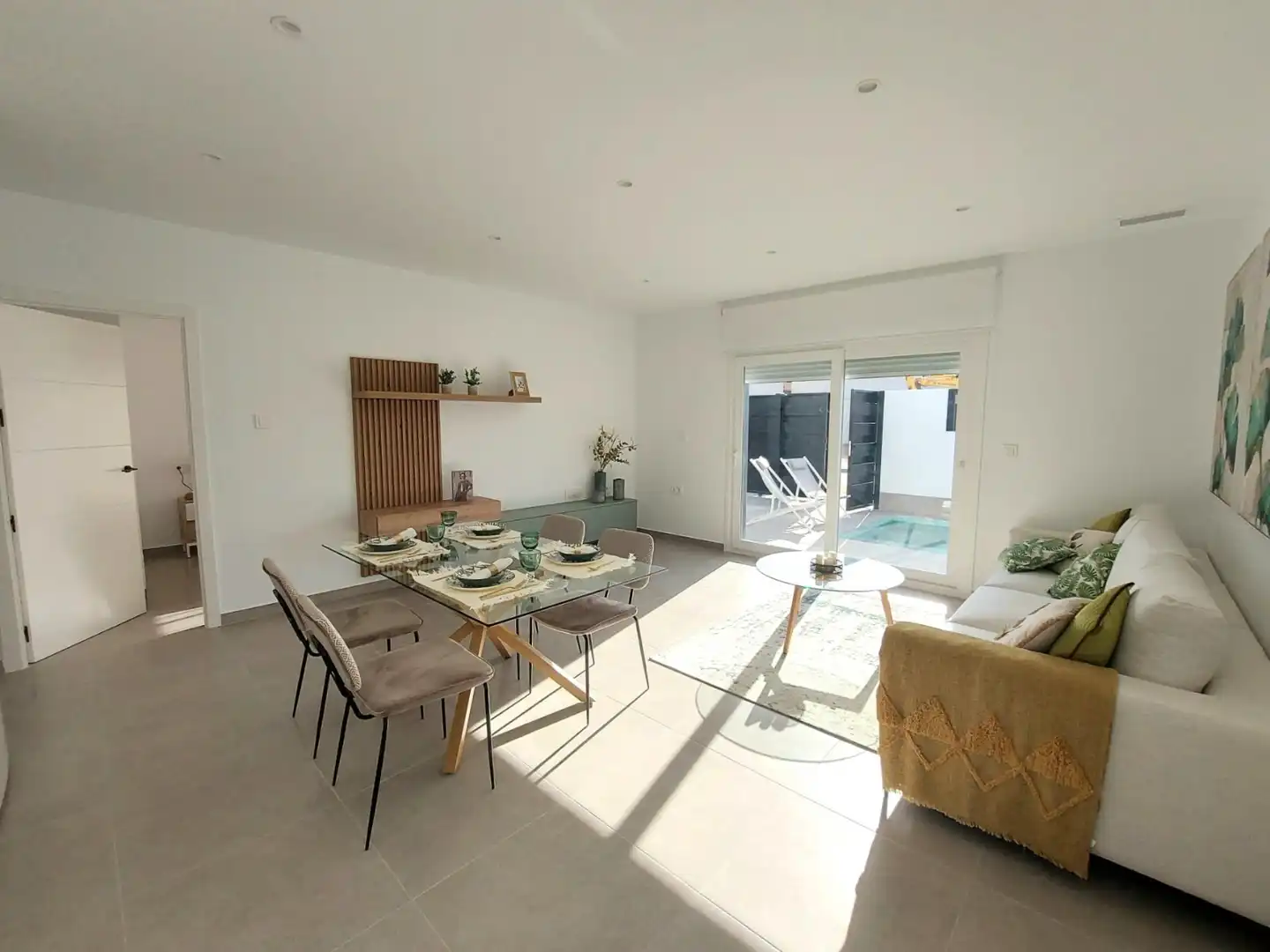 Living room of Houses for sale in Torre-Pacheco  with Air Conditioner and Swimming Pool