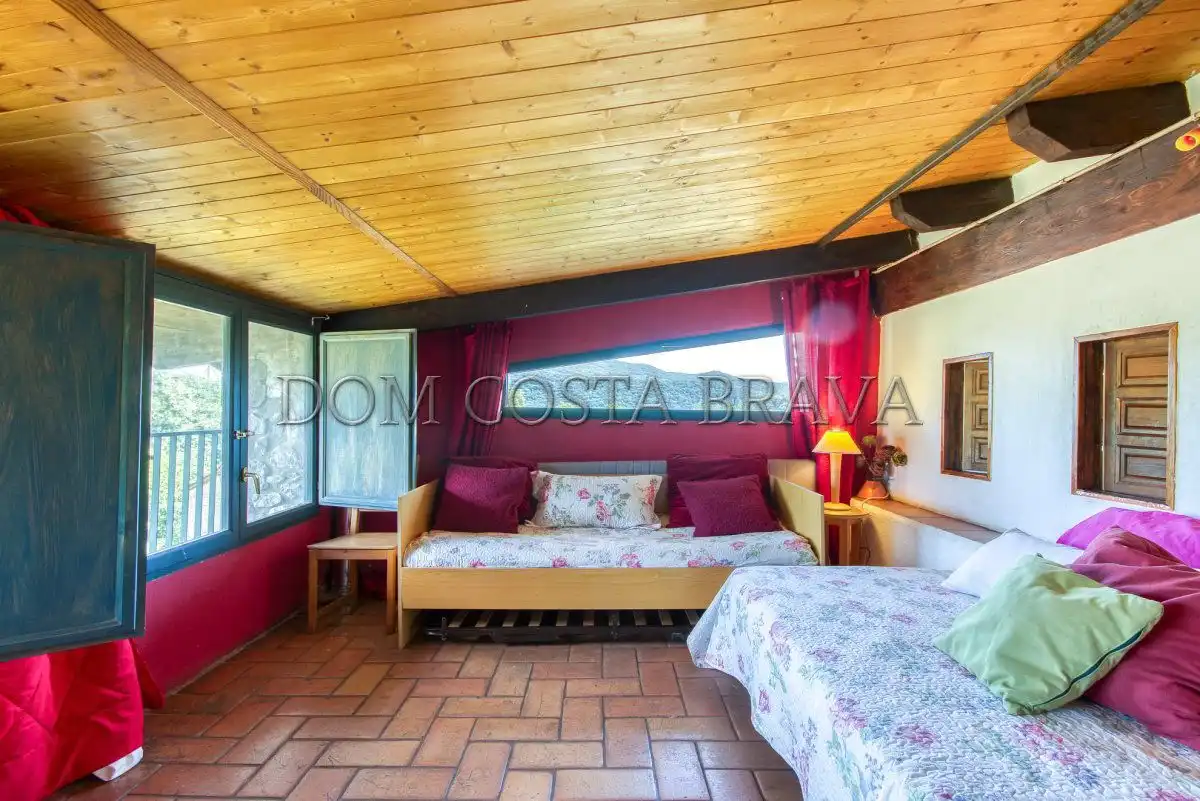 Habitación de Finca rústica en venta en Argelaguer con Jardín privado, Trastero y Amueblado