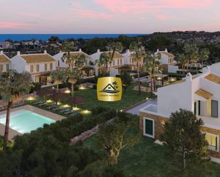 Vista exterior de Casa adosada en venda en Jávea / Xàbia amb Aire condicionat, Calefacció i Jardí privat