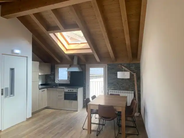 Cocina de Finca rústica en venta en Esterri d'Àneu con Calefacción, Trastero y Amueblado