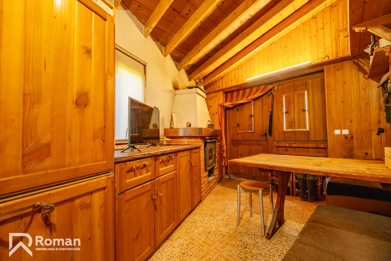Kitchen of Houses for sale in Ezcabarte  with Furnished and Balcony