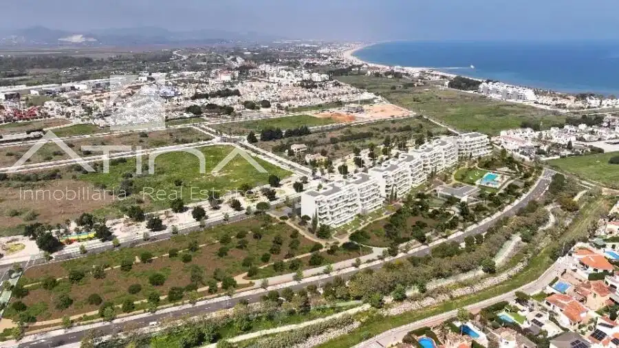 Vista exterior de Apartament en venda en El Verger amb Aire condicionat, Terrassa i Jacuzzi