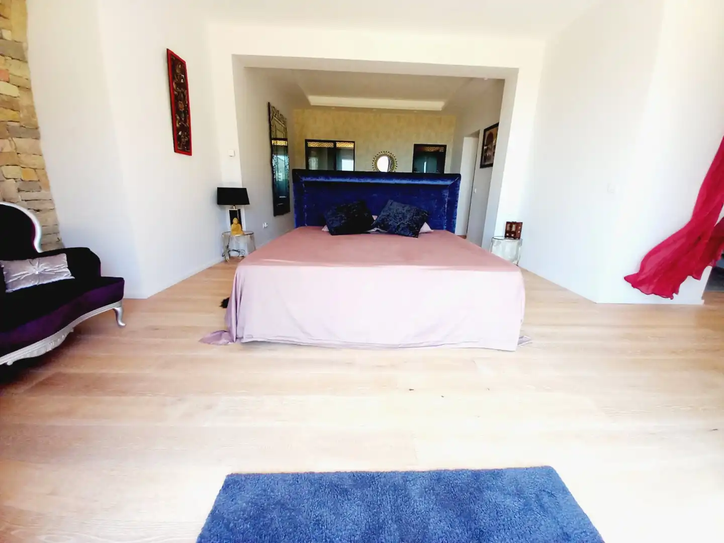 Schlafzimmer von Haus oder Chalet zum Verkauf in El Castell de Guadalest mit Klimaanlage, Privatgarten und Terrasse