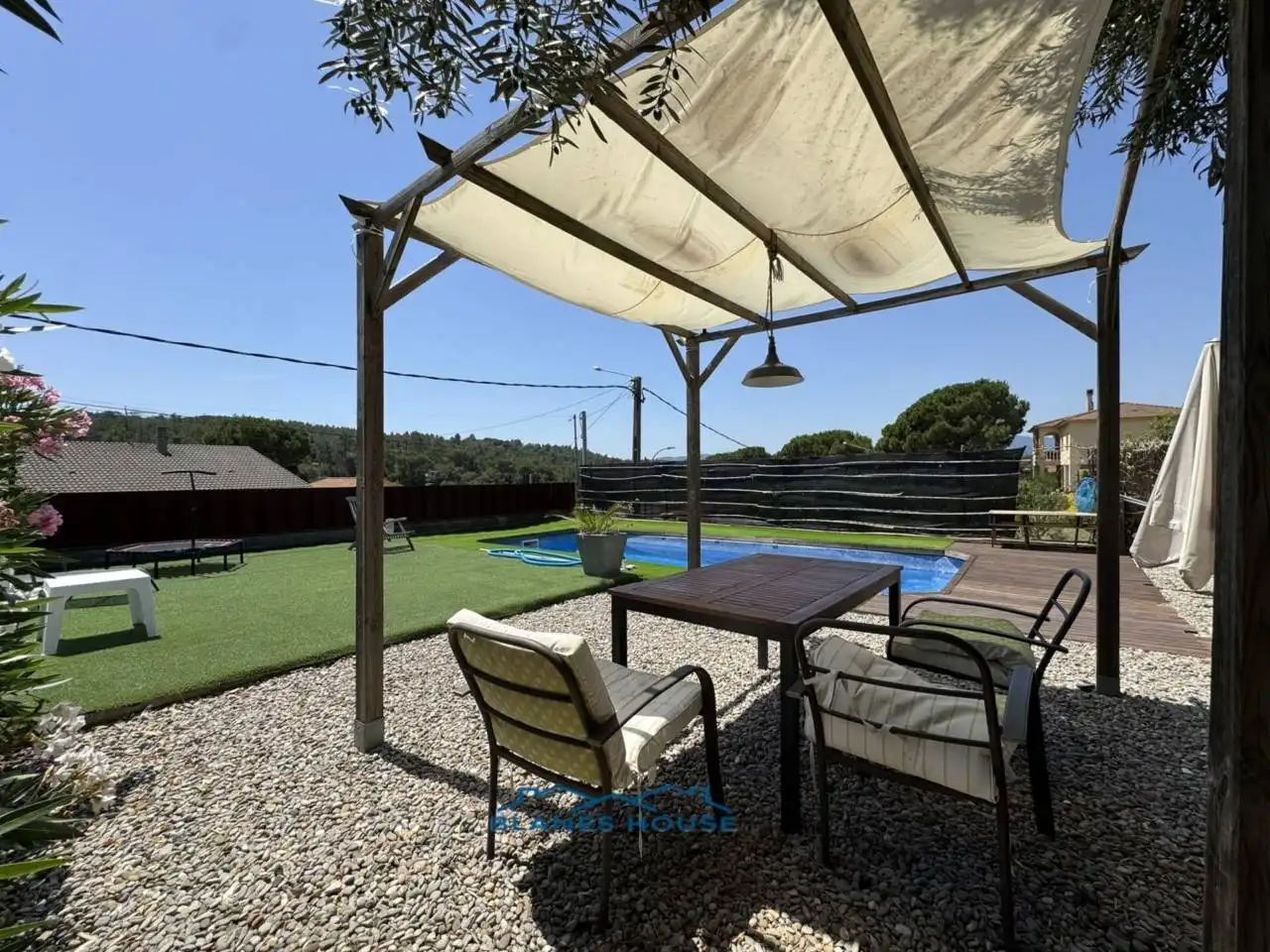Terrassa de Casa o xalet en venda en Tordera amb Aire condicionat, Jardí privat i Terrassa
