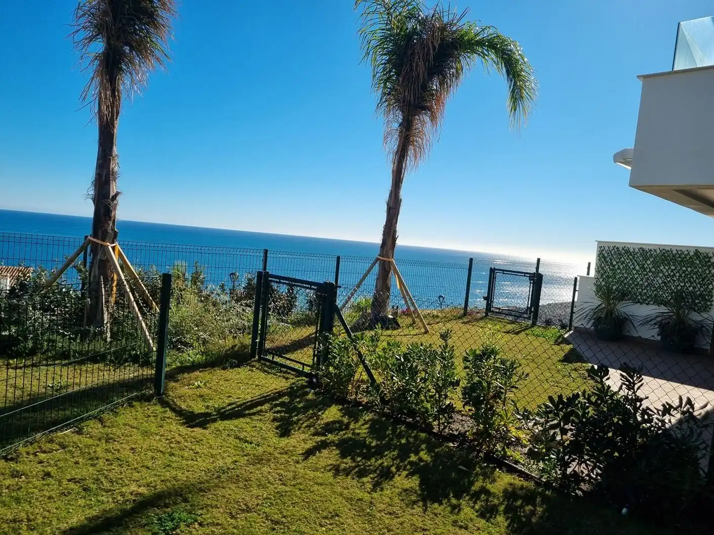 Jardí de Apartament de lloguer en Torrox amb Aire condicionat, Calefacció i Jardí privat