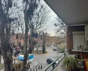 Vista exterior de Pis en venda en  Madrid Capital amb Aire condicionat, Terrassa i Moblat
