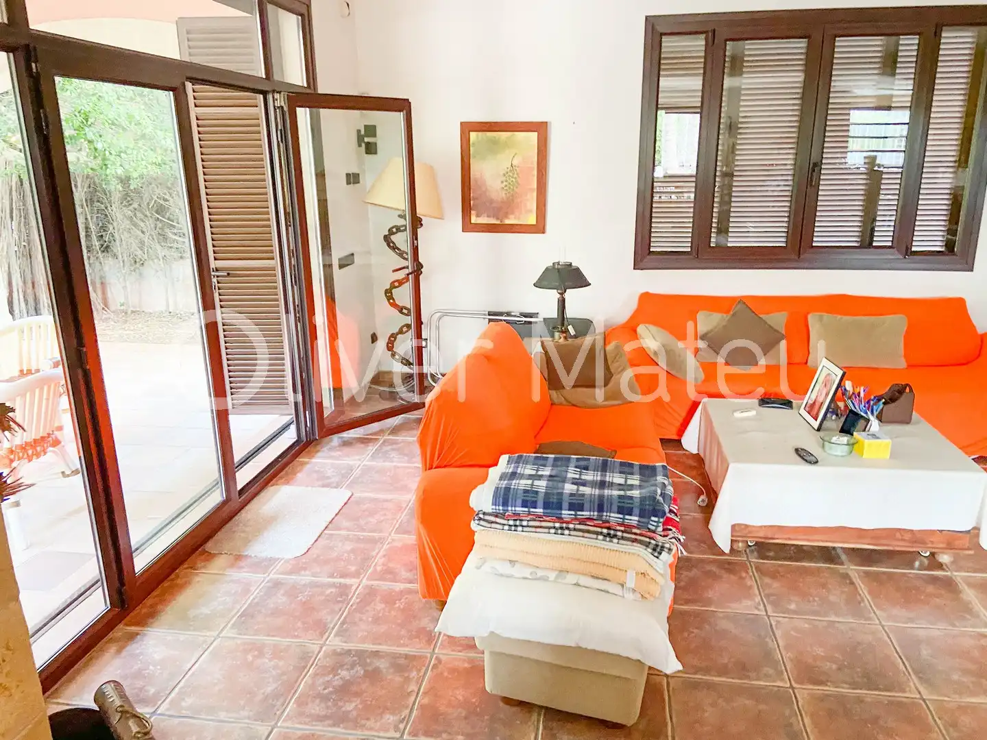 Wohnzimmer von Haus oder Chalet zum Verkauf in Campos mit Klimaanlage, Heizung und Privatgarten