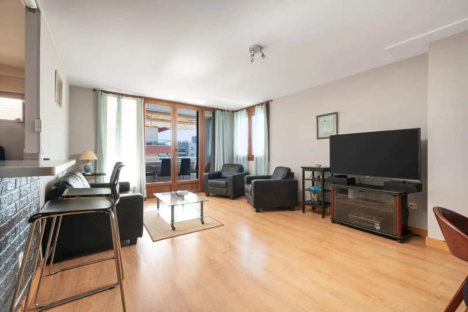 Living room of Flat for sale in Alcúdia  with Air Conditioner, Heating and Furnished