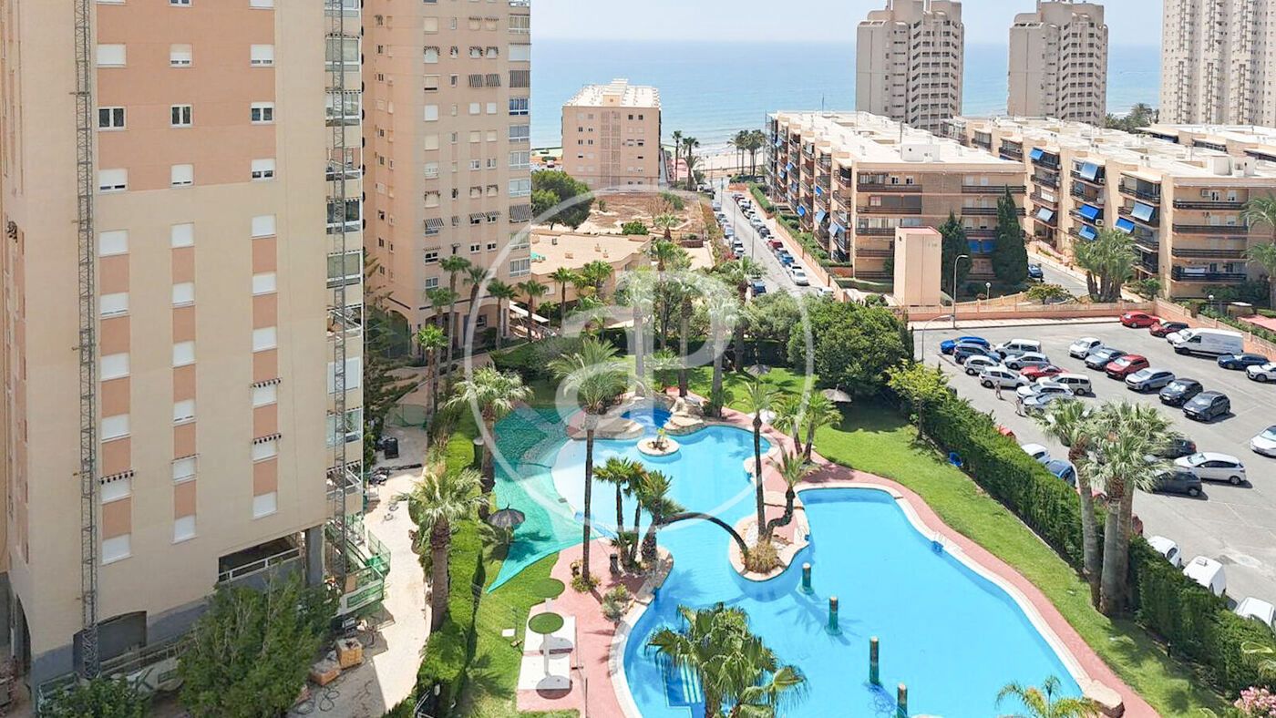 Exterior view of Flat for sale in El Campello  with Air Conditioner, Heating and Private garden