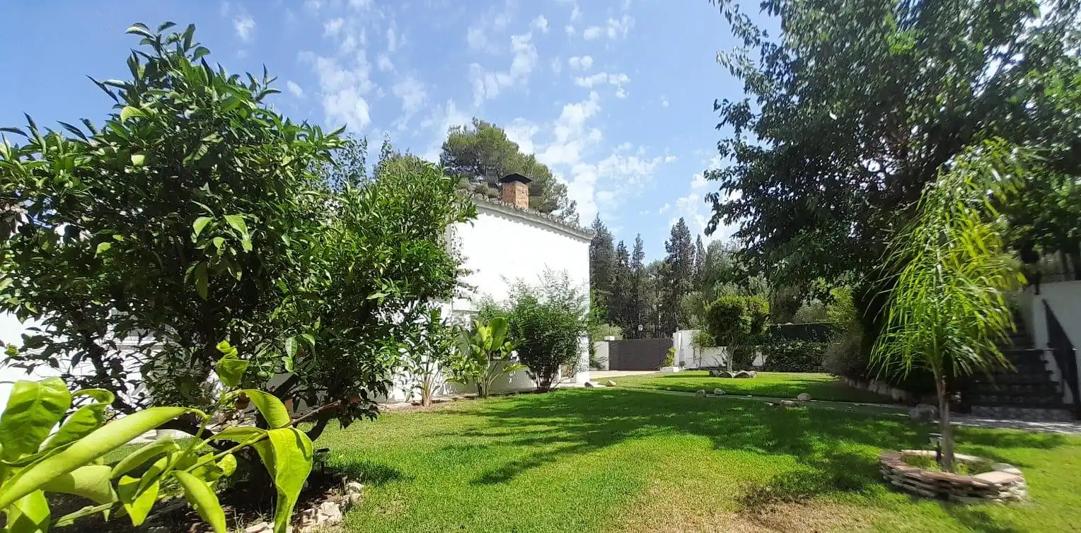 Jardín de Casa o chalet en venta en Náquera con Aire acondicionado, Calefacción y Jardín privado