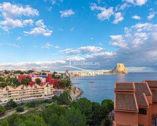 Exterior view of Single-family semi-detached to rent in Calpe / Calp  with Air Conditioner, Terrace and Balcony