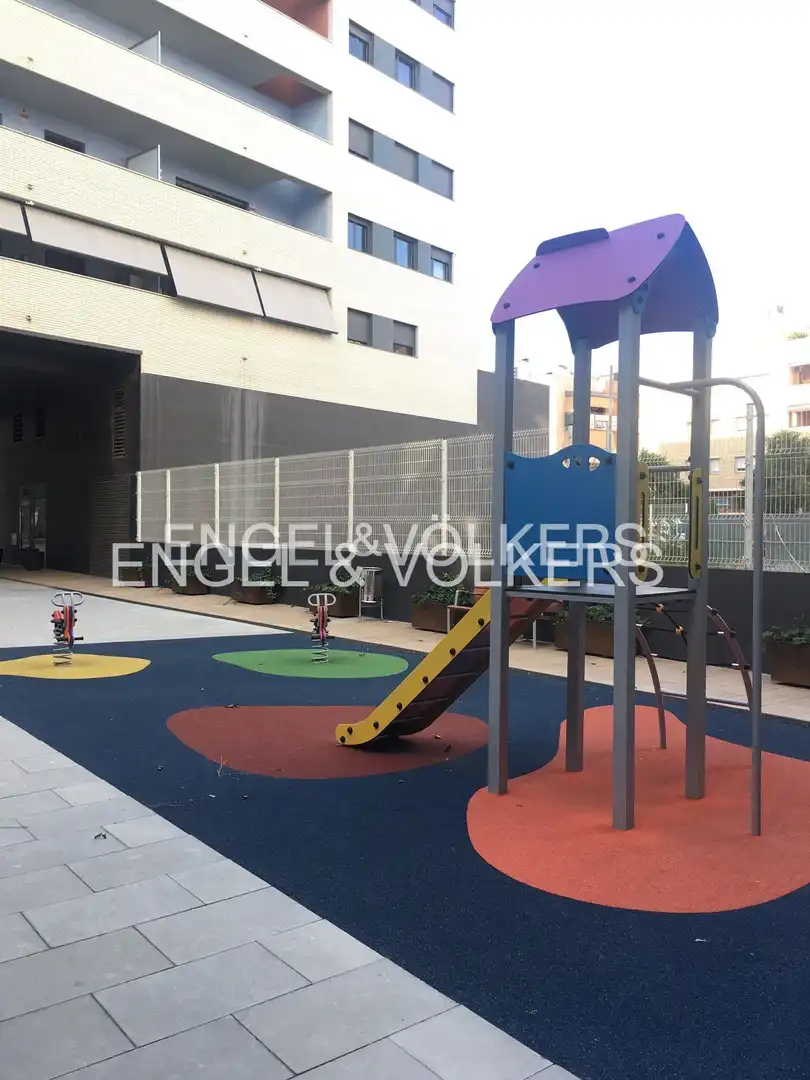 Terraza de Piso de alquiler en Badalona con Aire acondicionado, Calefacción y Terraza