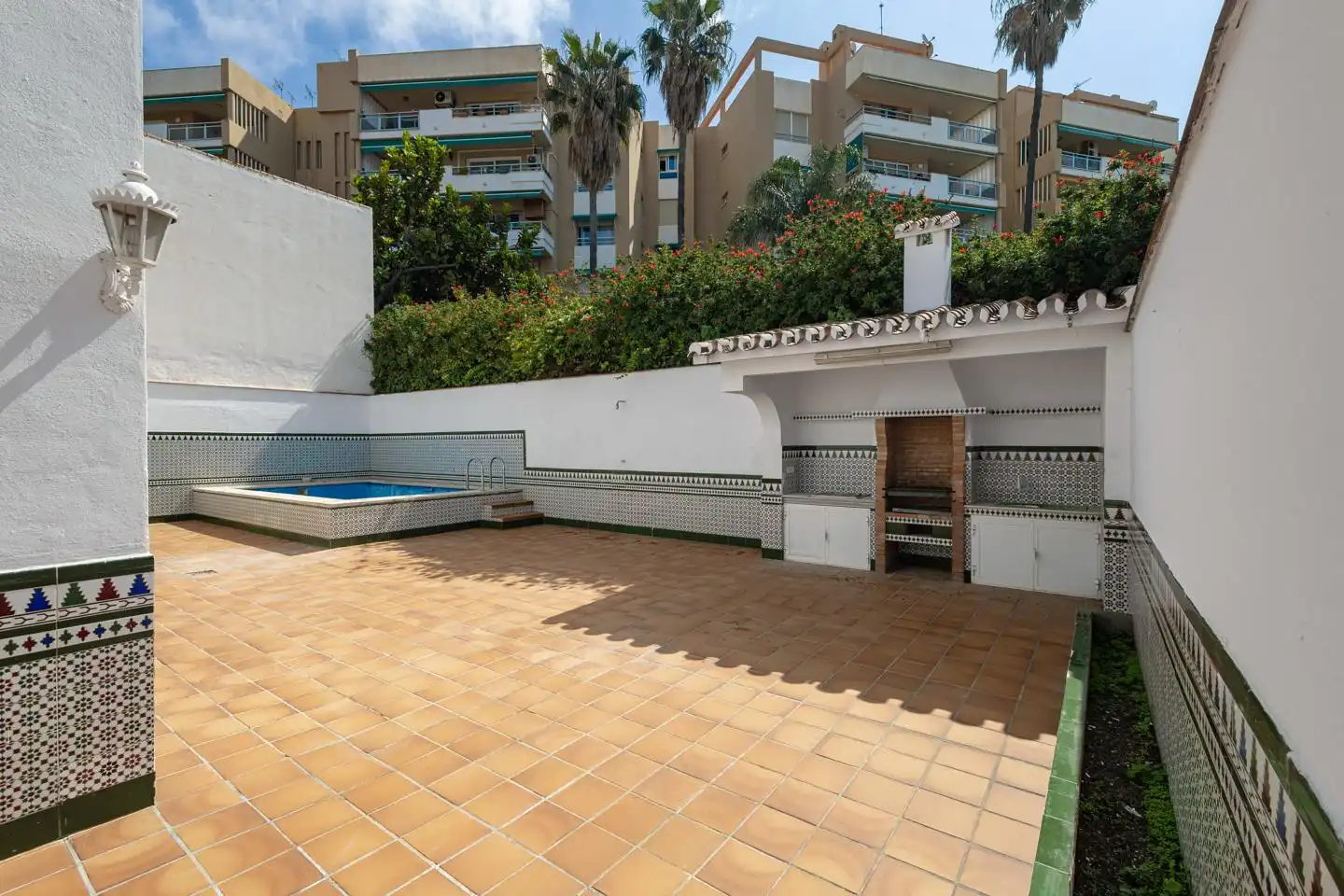 Terrassa de Casa o xalet en venda en Málaga amb Jardí privat, Terrassa i Piscina