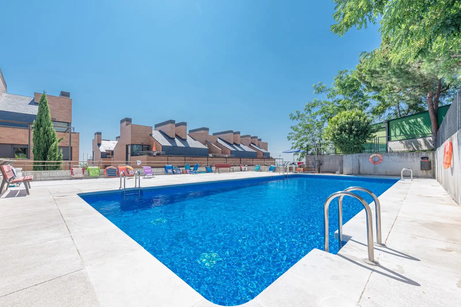 Swimming pool of Flat for sale in Torrelodones  with Storage room