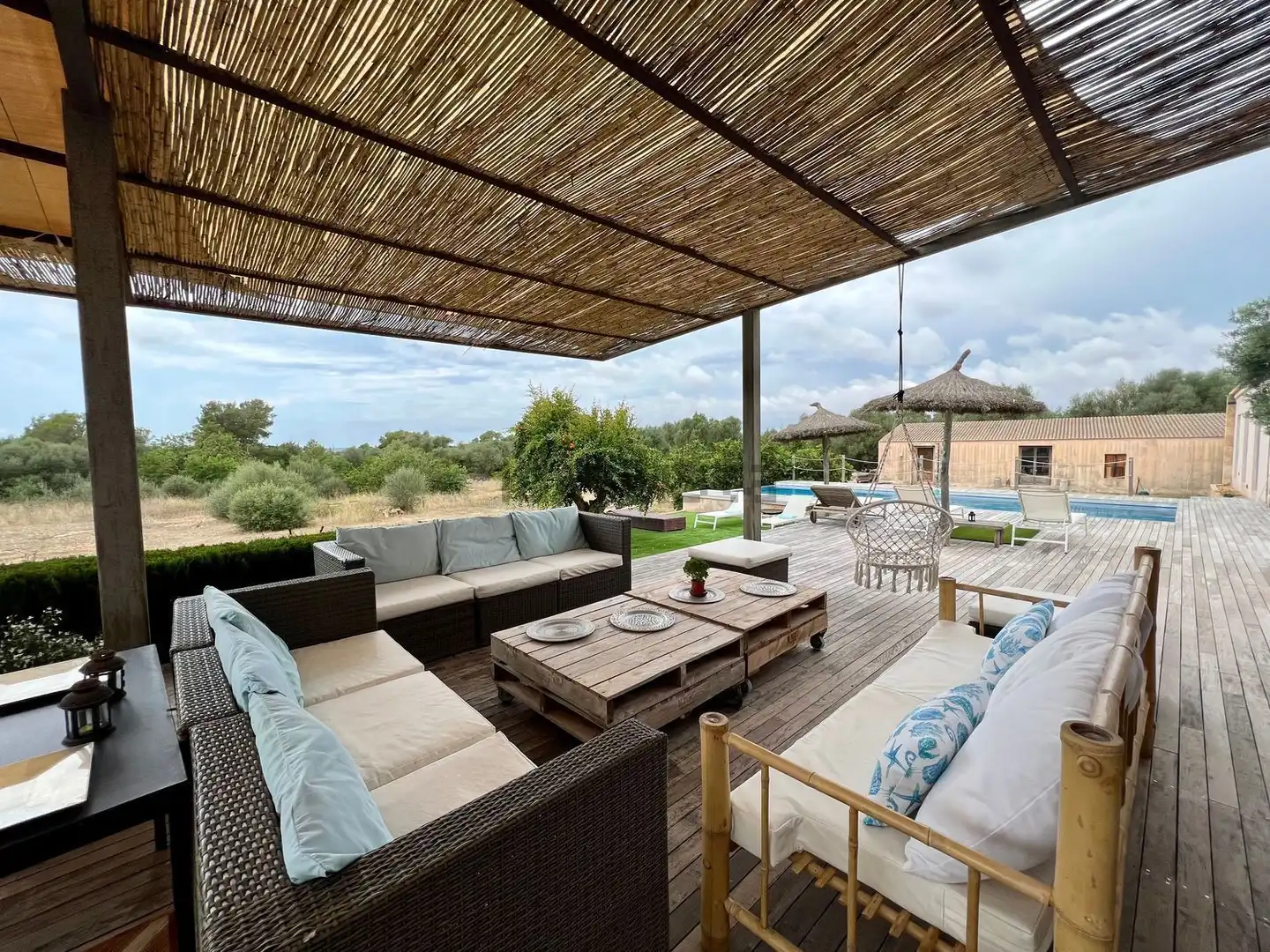 Terrasse von Grundstücke zur Miete in Campos