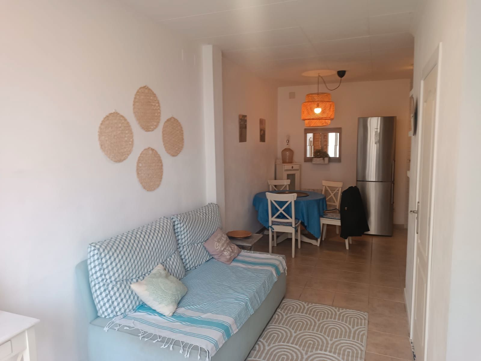 Sala d'estar de Casa adosada en venda en Amposta amb Calefacció