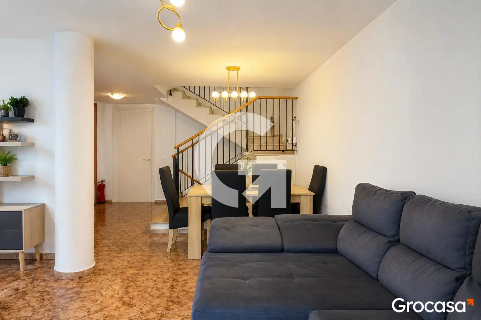 Living room of Detached homes for sale in Sagunto / Sagunt  with Air Conditioner, Terrace and Balcony