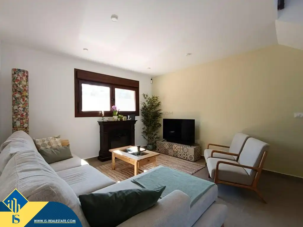 Sala de estar de Casa o chalet en venta en Pilar de la Horadada con Jardín privado, Terraza y Amueblado
