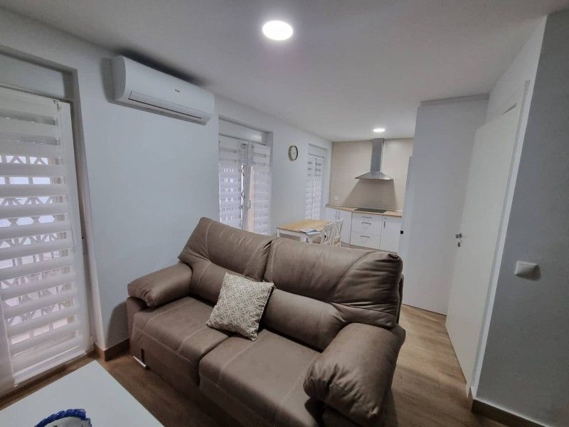 Living room of Study to rent in Plasencia  with Air Conditioner, Private garden and Storage room