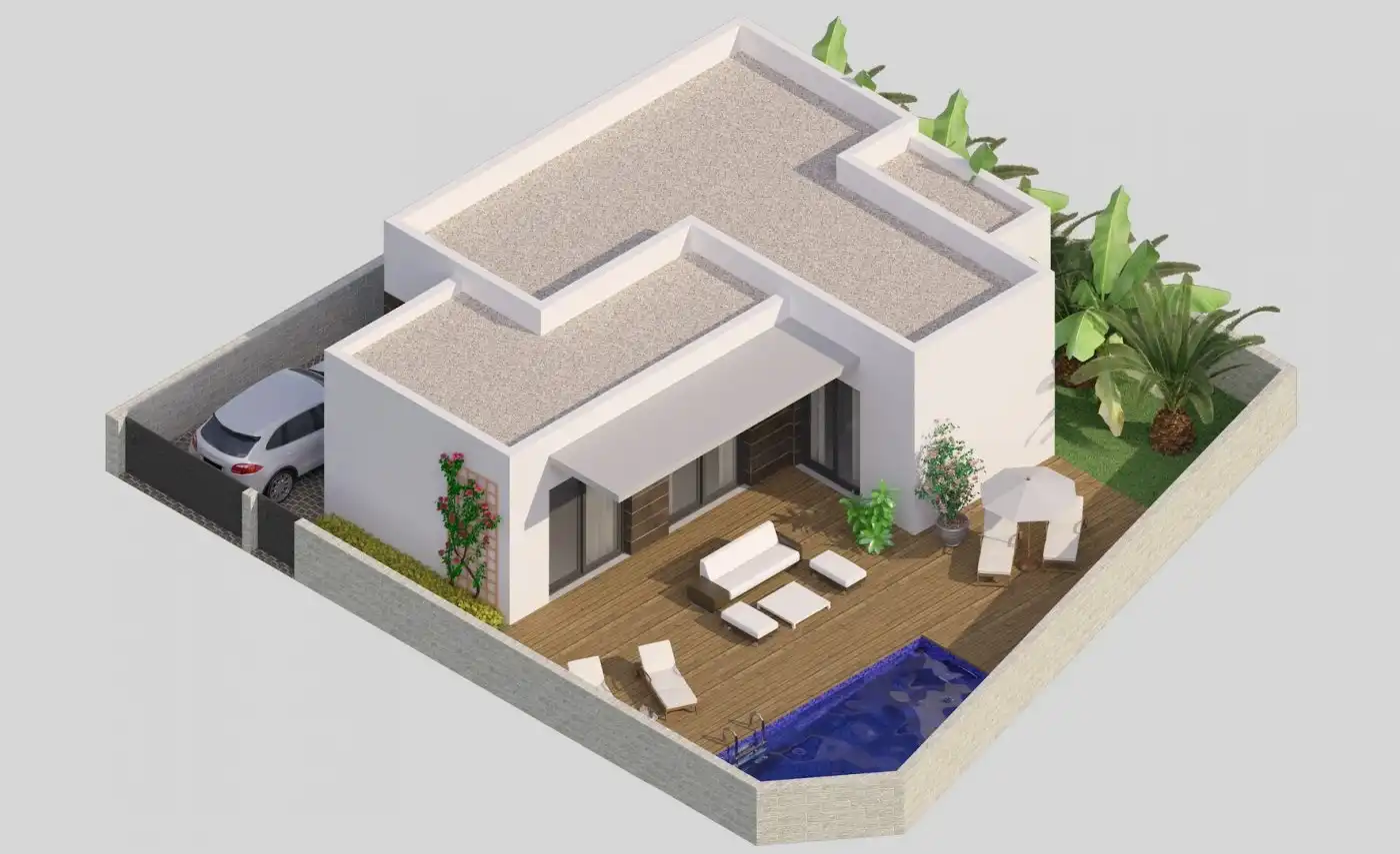 Casa o xalet en venda en Benijófar amb Jardí privat, Terrassa i Piscina