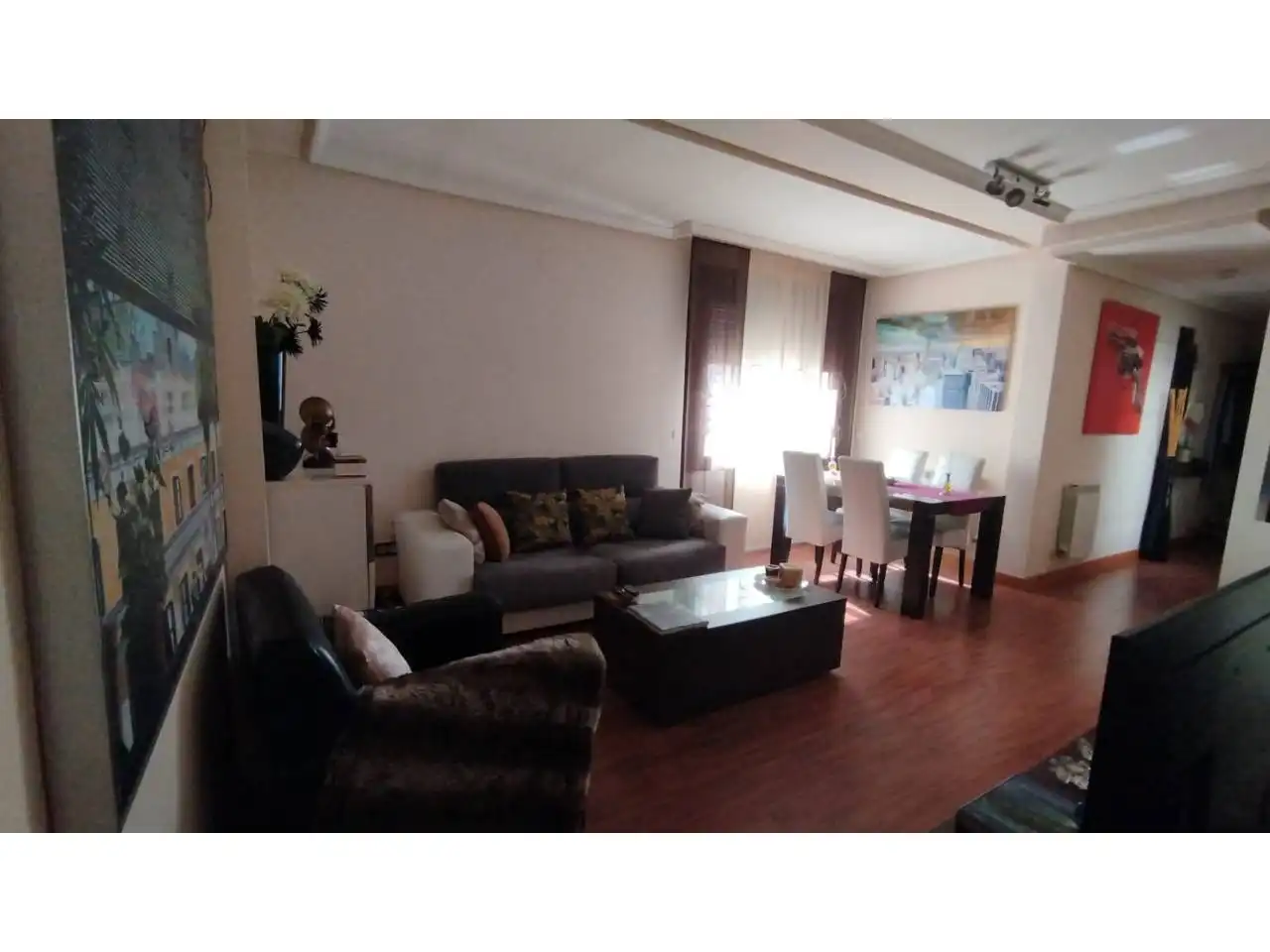 Wohnzimmer von Wohnung zum Verkauf in Ocaña mit Heizung, Parkett und Terrasse
