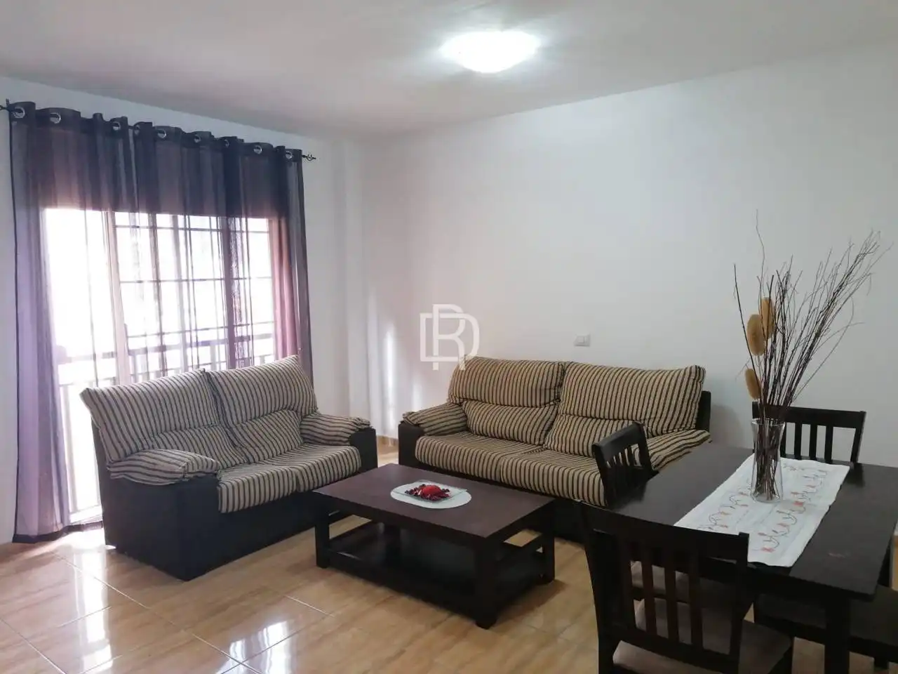 Sala de estar de Piso de alquiler en Icod de los Vinos con Trastero, Amueblado y Balcón