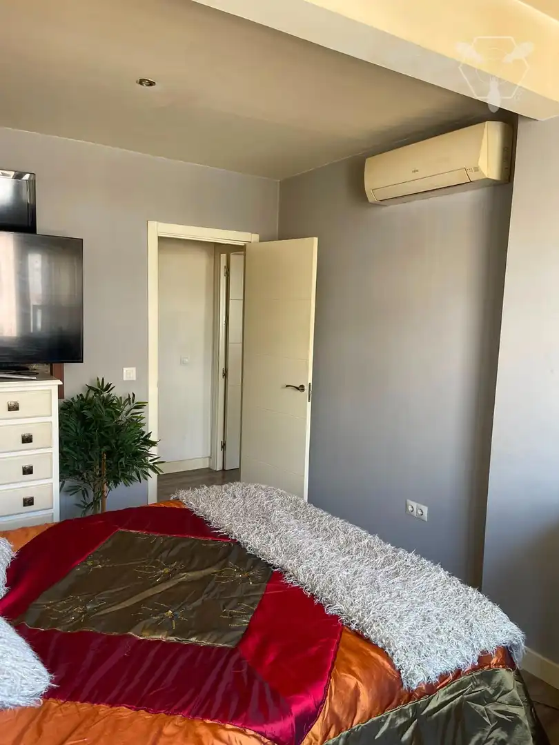 Bedroom of Flat for sale in Huelva  with Air Conditioner and Furnished