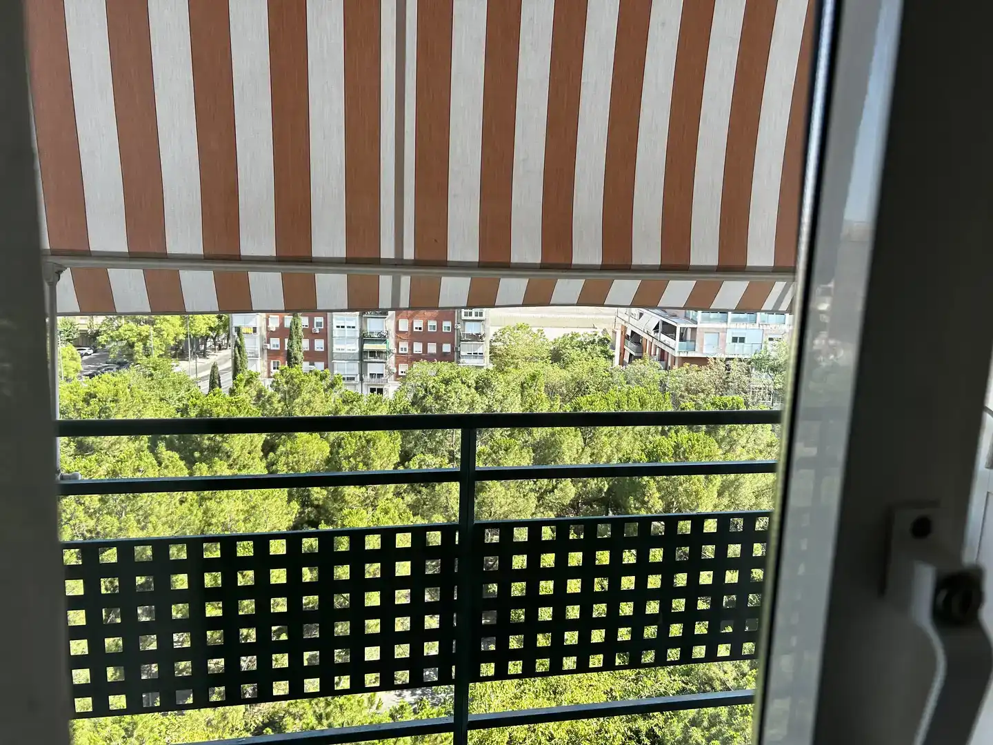 Terraza de Piso para compartir en Murcia con Aire acondicionado, Parquet y Amueblado