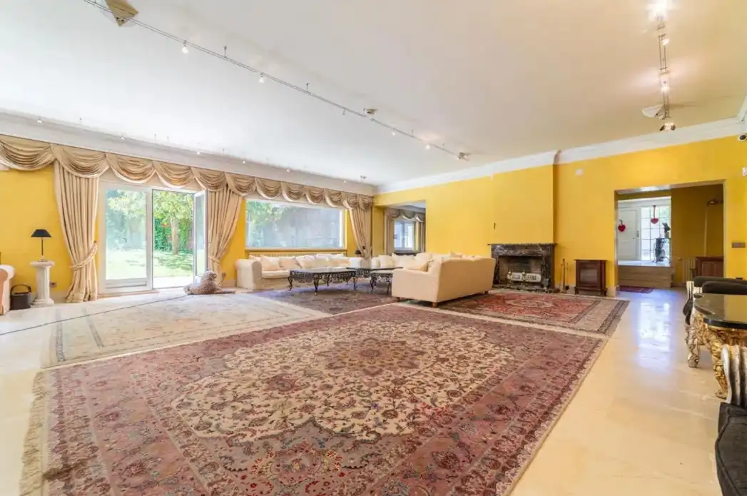 Sala de estar de Casa o chalet en venta en Madrid con Aire acondicionado, Calefacción y Jardín privado