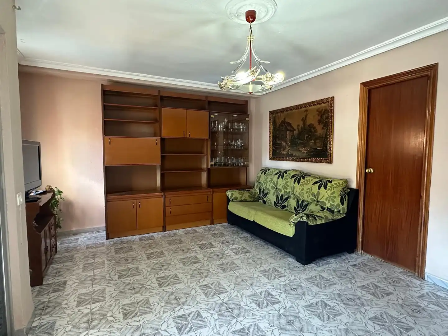 Sala de estar de Piso en venta en  Sevilla Capital con Aire acondicionado, Terraza y Amueblado
