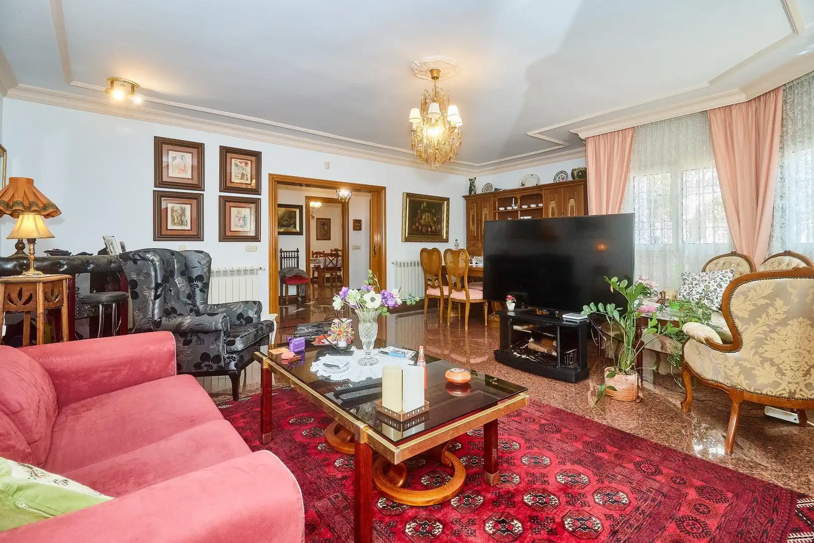 Sala d'estar de Casa o xalet en venda en Fuengirola amb Aire condicionat, Calefacció i Terrassa