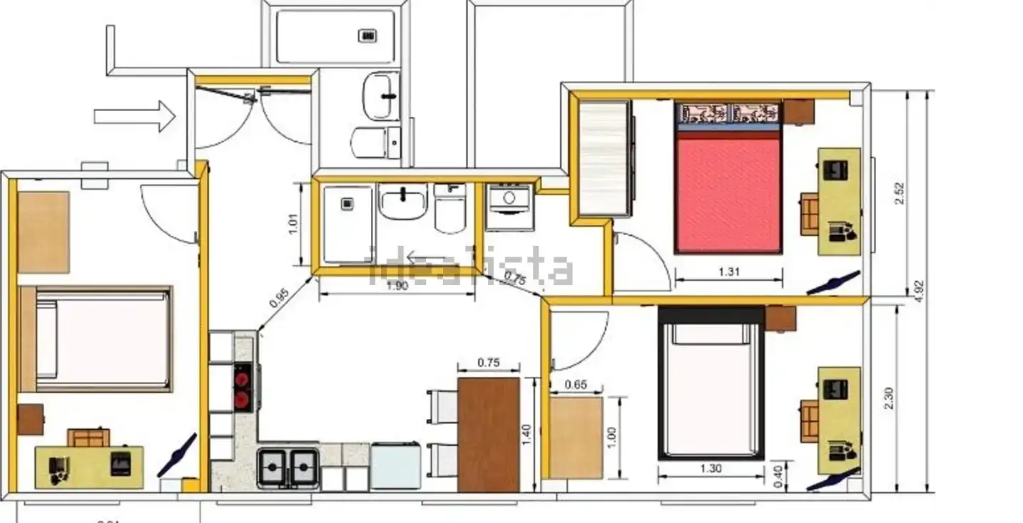 Piso en venta en Valencia con Aire acondicionado, Amueblado y Horno