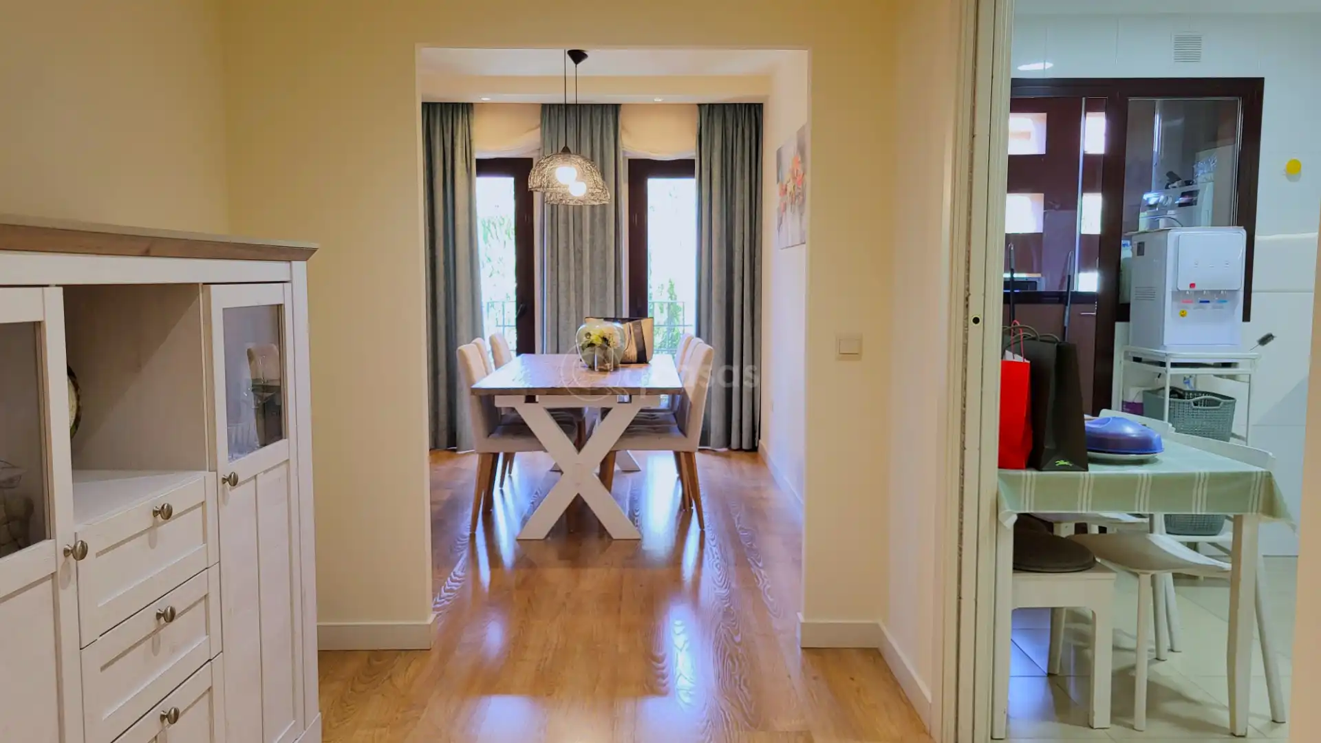 Dining room of Flat for sale in Benalmádena  with Air Conditioner, Terrace and Furnished