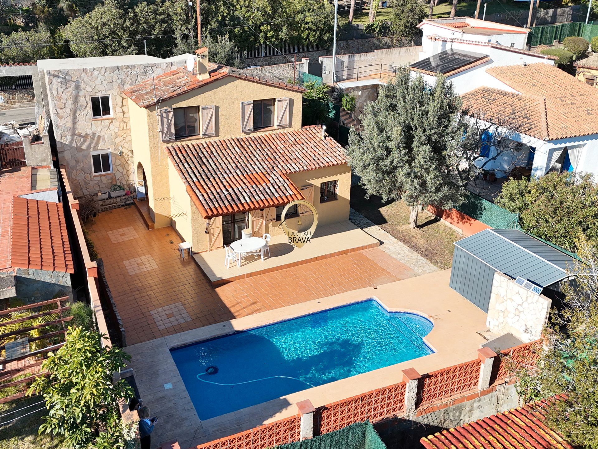 Swimming pool of House or chalet for sale in Calonge i Sant Antoni  with Heating, Private garden and Storage room