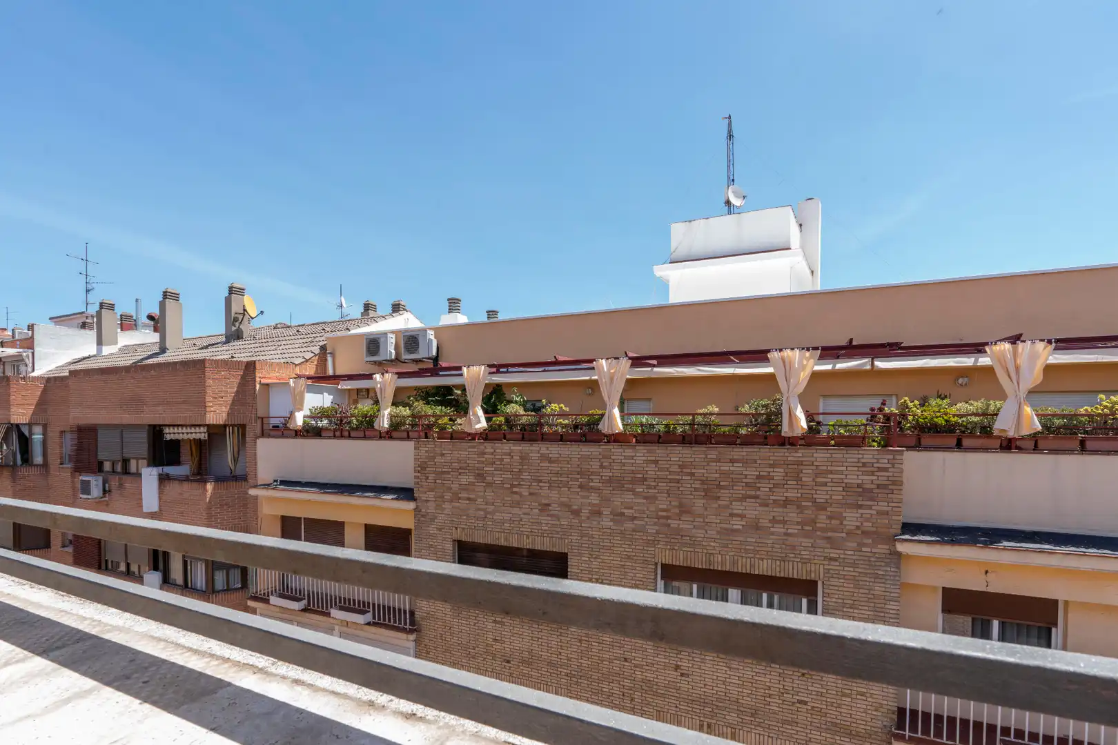 Terrasse von Dachboden zum Verkauf in Madrid mit Klimaanlage, Heizung und Parkett