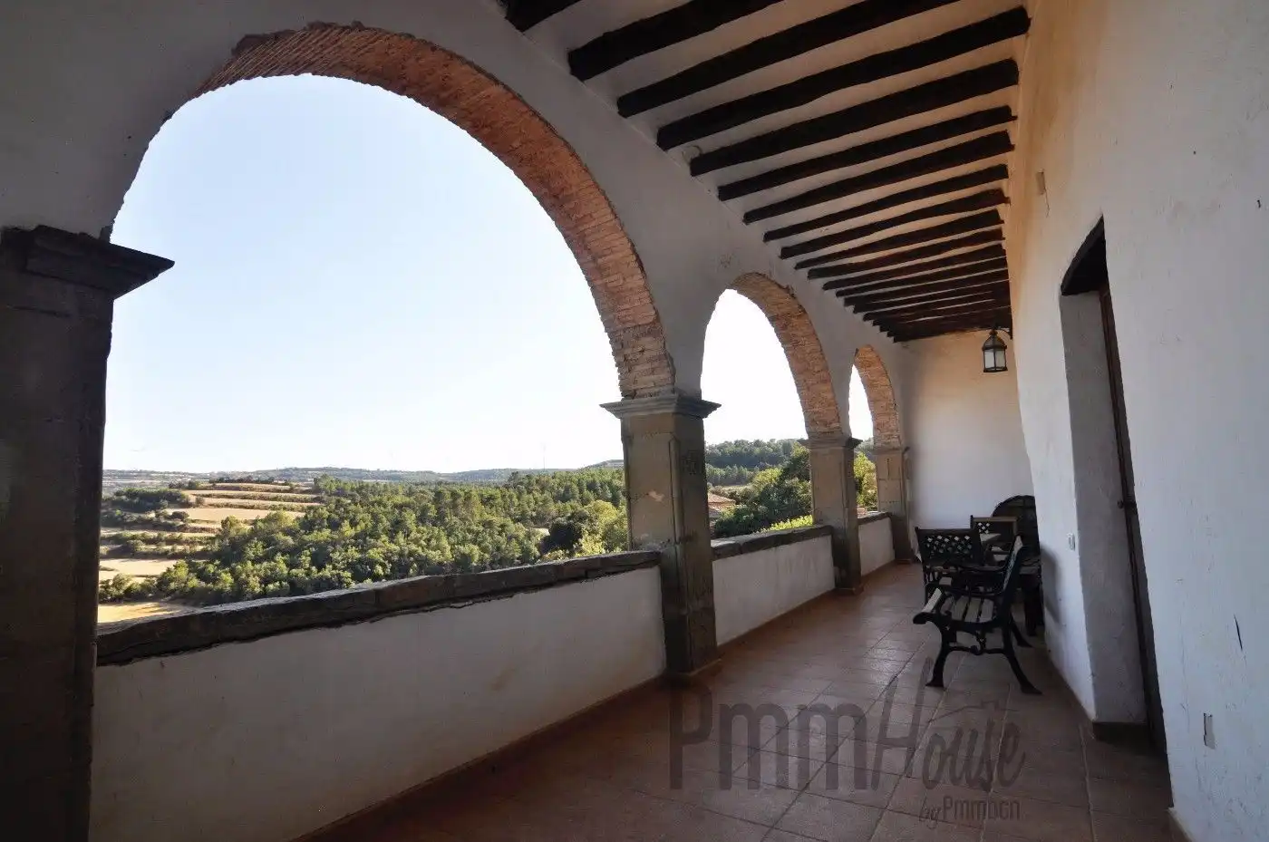 Terraza de Finca rústica en venta en Calonge de Segarra con Terraza, Trastero y Piscina