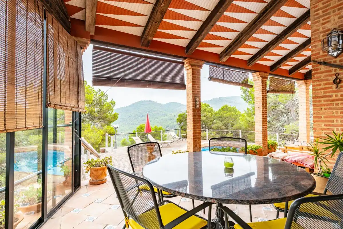 Terraza de Casa o chalet en venta en Gilet con Calefacción, Jardín privado y Terraza