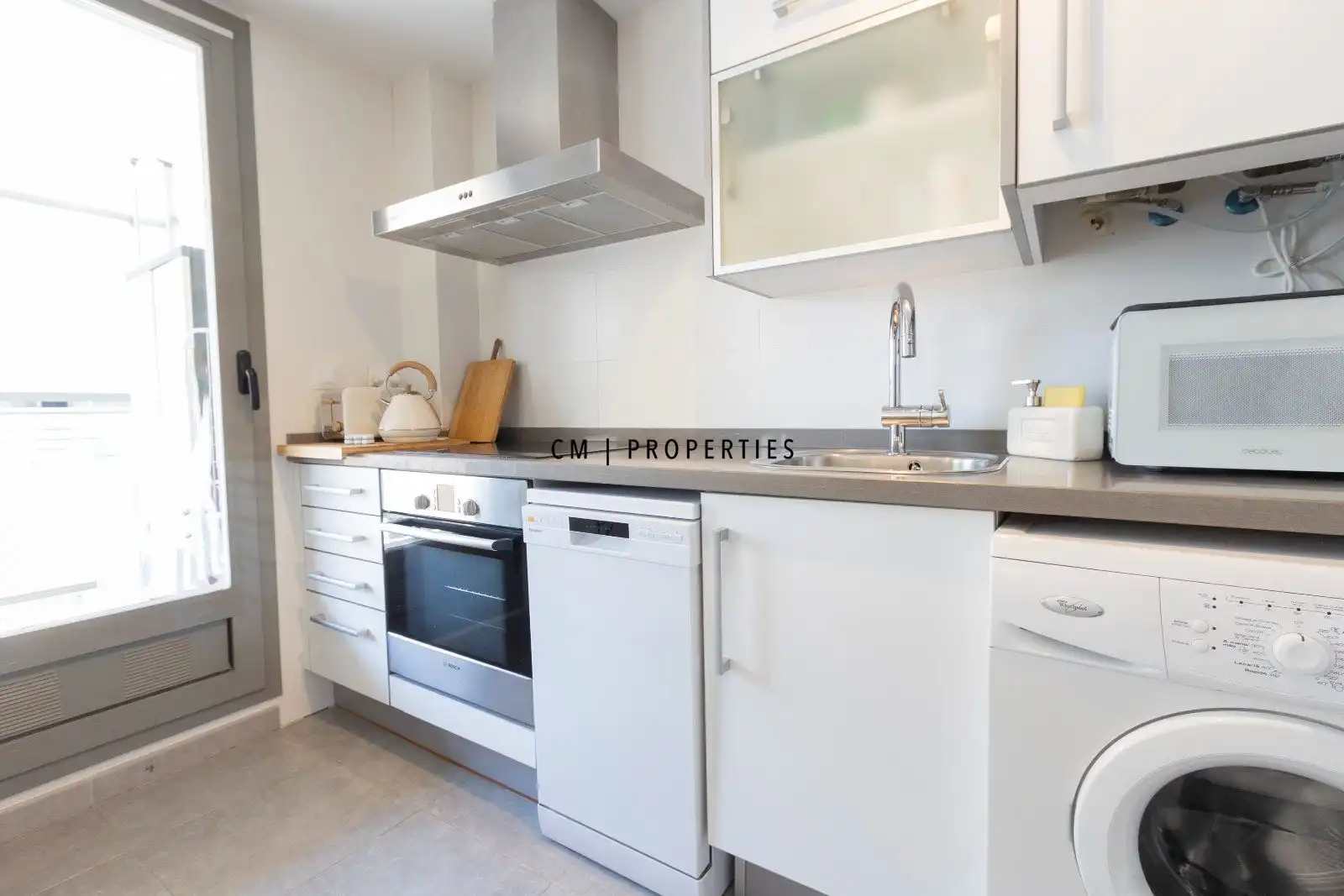 Kitchen of Apartments for rent in Moncofa  with Air Conditioner, Heating and Terrace